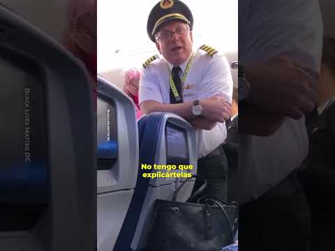 El piloto del avi贸n la puso en su lugar | Upsocl #shorts