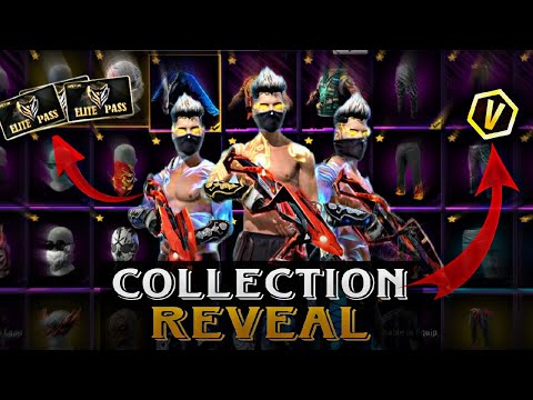 Finally MY I'd Collection Revealed 😎 || ALL PRO ITEMS 🥵🔥 #freefire #trending #apexrdxbr