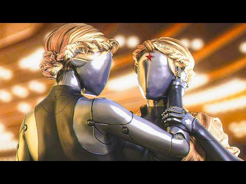 Atomic Heart - All Robot Twins & Ballerina Robot Cutscenes (4K)