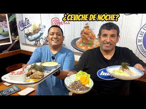 CEVICHE A LAS 12:00 AM EN LA VICTORIA 🔥 ¿Locura o el mejor de Lima?