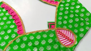 latest Tranding Simple Model Blouse cutting and stitching | designer Sravanthi |