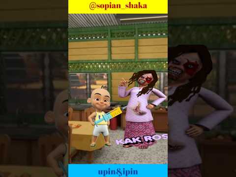 😱upin suntik opah dan kak ros dari virus zombie#upinipin #shorts