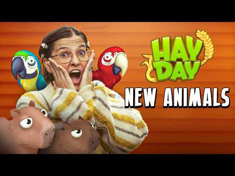 New Animals in Hay Day
