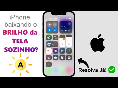 iPhone baixando o BRILHO da TELA? RESOLVA JÁ!✅