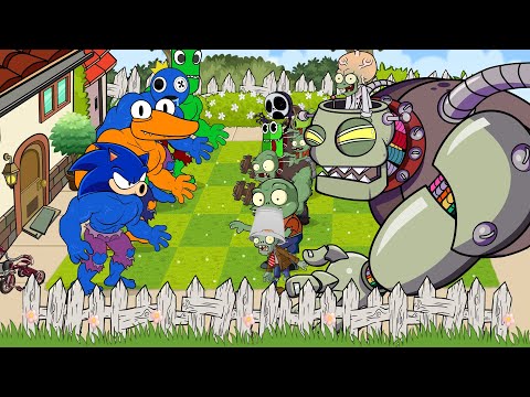 Plants vs Zombies 2 Cartoon (Animation) : Titan Sonic Tapes vs Dr.Zomboss vs Zombotany 2