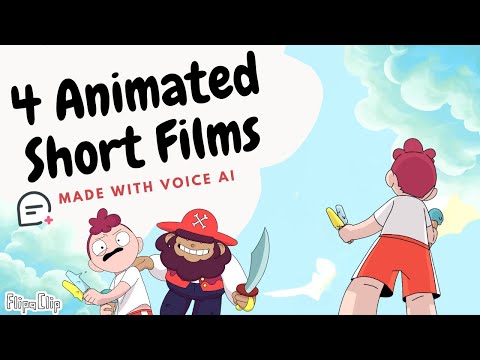 4 Animated Shorts Created with Voice maker