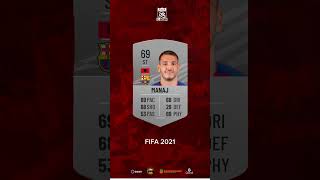 Takımımızın yıldız oyuncusu Rey Manaj'ın FIFA serisindeki 9 yıllık gelişimi! 🎮