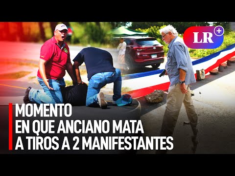 Un HOMBRE MATÓ a TIROS a 2 MANIFESTANTES que BLOQUEABAN una CARRETERA como protesta en Panamá | #LR