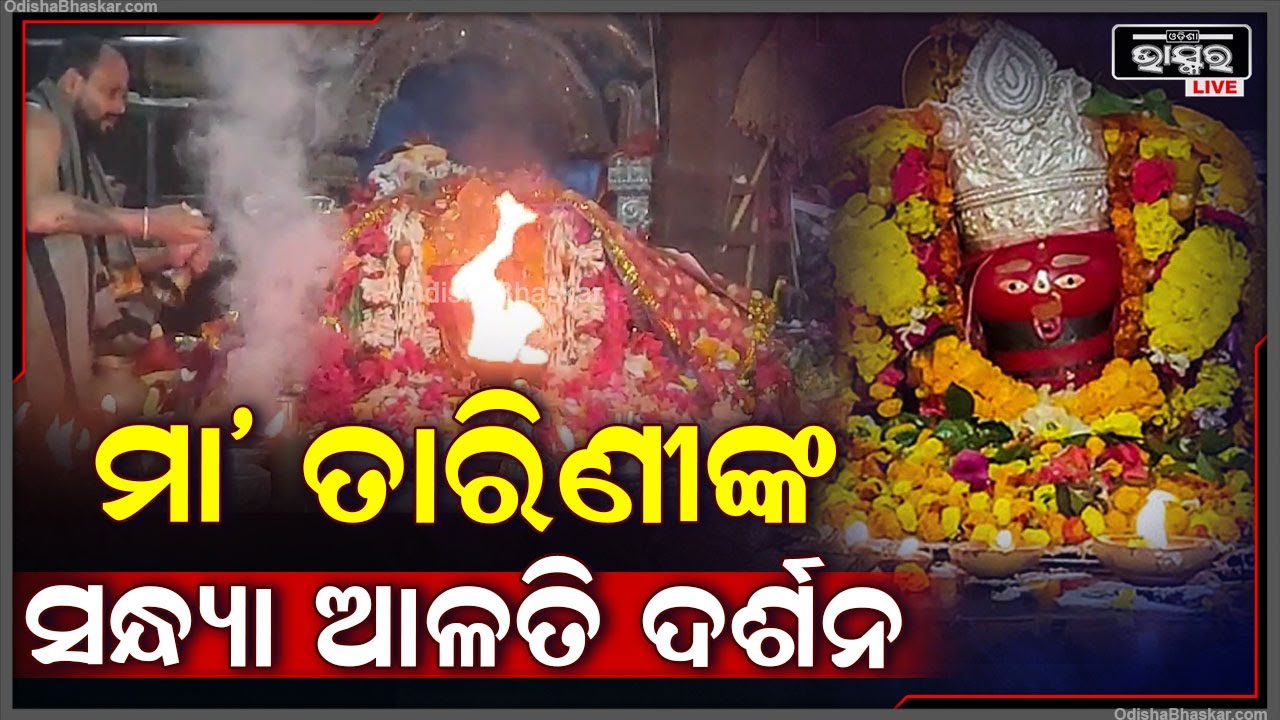 ସନ୍ଧ୍ୟାରେ କରନ୍ତୁ ଘଟଗାଁ ରାଣୀ ମା' ତାରିଣୀଙ୍କ ସନ୍ଧ୍ୟା ଆଳତି ଦର୍ଶନ, ମା'ଙ୍କ କରୁଣା ପ୍ରାପ୍ତି ହେବ Maa Tarini