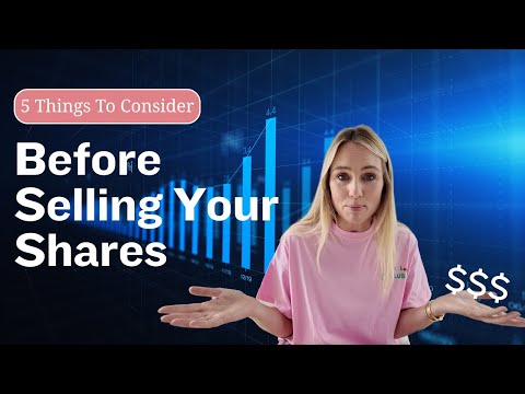 5 Things To Consider Before Selling Your Shares || SugarMamma.TV