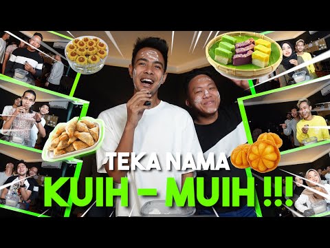 TEKA NAMA KUIH-MUIH DALAM MALAYSIA !!! SEMUA TERKEJUT DEKAT IKA KALI NI...