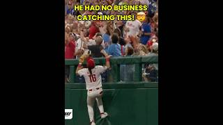 Brandon Marsh Makes an INSANE Catch! 🤯🔥 #mlb #baseball #parati #beisbol