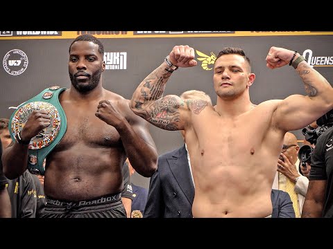 Usyk vs. Dubois 2 • FULL UNDERCARD WEIGH IN | DAZN Boxing