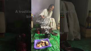 Coffee ceremony in Ethiopia