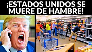 ¡Comenzó el hambre! Cosechas se pudren por Paro Agrícola en Estados Unidos