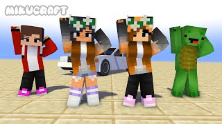 gomy gomy first meet yay arigato aphmau and fox friends - minecraft animation #shorts