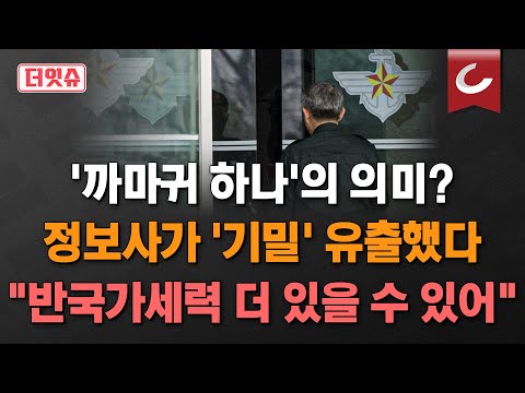 [더잇슈] 간첩은 지켜줘도, 尹은 못 지켜주는 절차적 정당성... 정보사가 중국·북한에 유출한 정보는?