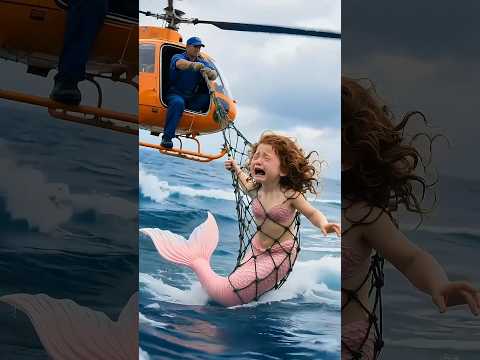 Dog Saves Merman Baby, Suffers for Love, Jesus Arrives.#healing #jesus #rescueanimals #ai #shorts
