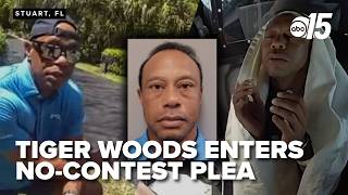 Tiger Woods enters no-contest plea in court willful, wanton and reckless driving