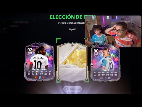 EL REGALO DE REYES MAS ESPECIAL DE MINIKIKI !! FUT CHAMPIONS Y 2 ICONOS +87 !! EA FC25