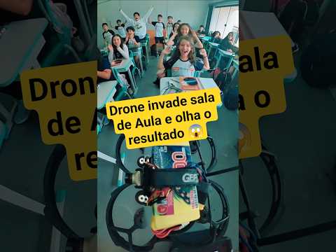 Drone invade sala de Aula e causa tumulto. ๐ฑ๐ #humor