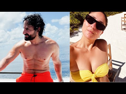 Kareena Kapoor Bikini Looks Raises The Temperature With Saif Ali Khan