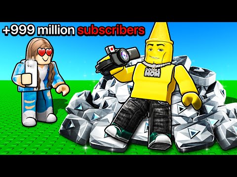 I Spent $7,635,893 To Become The BIGGEST YOUTUBER in Roblox..