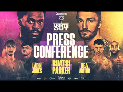 Joshua Buatsi vs Zach Parker | Live Launch Press Conference | Rea vs Arthur & Lapin vs Jones 🥊