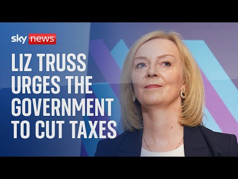 Former UK Prime Minister Liz Truss delivers her first major speech in more than a year