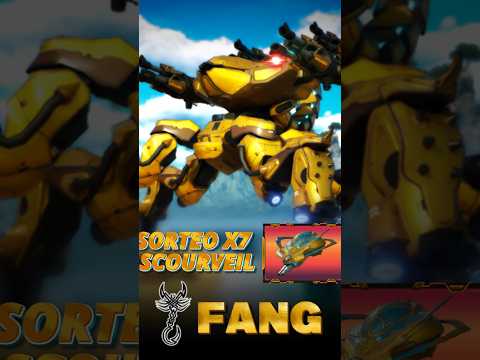 FANG A TODA VELOCIDAD 💀 + SORTEO x7 SCOURVEIL | War Robots |  #WRWinScourveil
