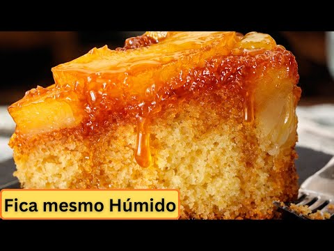 👉 Este Bolo de Ananás Fica Mesmo Húmido (Receita Tradicional)
