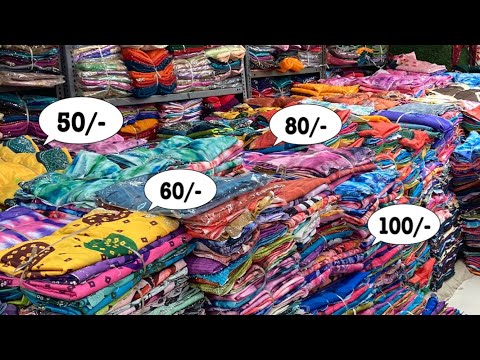 सदियों के फेमस दुकान Sarita Silk Mills सूरत | 50,60,70,80,100 वाले वेराइटी | Surat Saree Wholesale