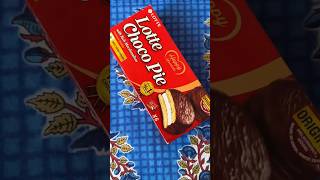Lotte Choco Pie 😍filling platter asmr #asmr #lottechocopie #chocolate