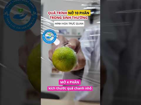 Quá trình nở 10 phân trong sinh thường #ngoctrucpharma #phunu