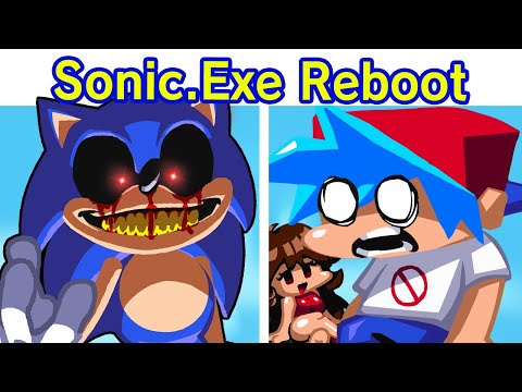 Friday Night Funkin' VS Sonic.EXE Reboot | Funk Hill Zone (FNF Mod) (BF/GF)