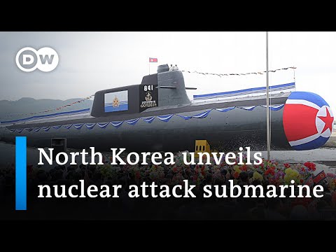 North Korea unveils its first tactical nuclear attack submarine | DW News