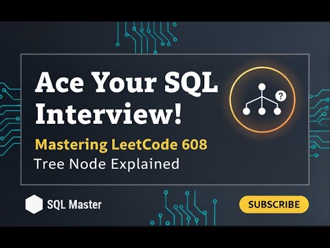 Tree Node SQL Solution – LeetCode 608 Explained (PostgreSQL Tutorial)