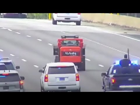 Unlikely Vehicle for Police Chase