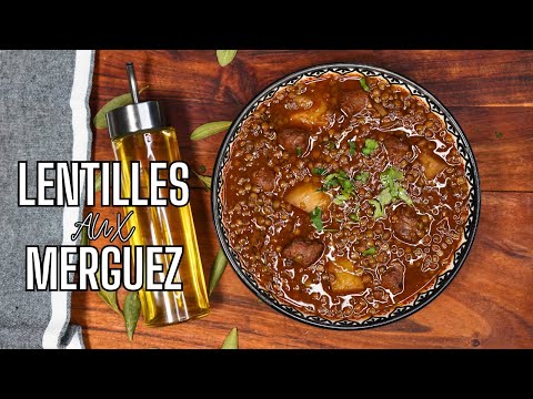 MERGUEZ en SAUCE aux LENTILLES -- LE PLAT HIVERNAL QUI RÉCHAUFFE LE CLIMAT