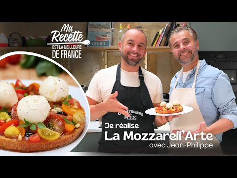 Je réalise la MEILLEURE RECETTE DE FRANCE la MOZZARELL'ARTE avec Jean Philippe Gagnant de l'émission