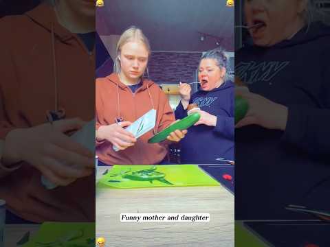 Funny mother and daughter 🤣🤣#funny#usa #prankvideo #funnyprank #fyp#foryou