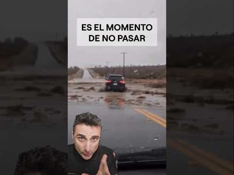 Es el momento de no pasar.#supervivencia #sabiasque #curiosidades