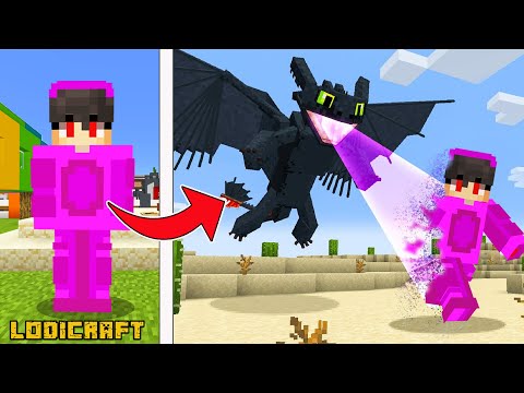 Using TOOTHLESS To Fool My Friends in Minecraft