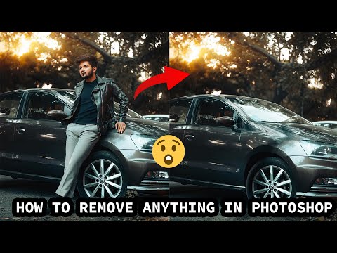 Photoshop beta tutorial- How To Remove ANYTHING From a Photo