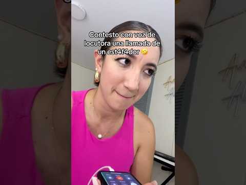 CONTESTANDO A ESTAFAD0R COMO LOCUTORA