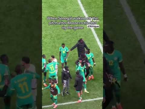 The Beautiful Game 😍 #afcon #africancupofnations #morocco #senegal