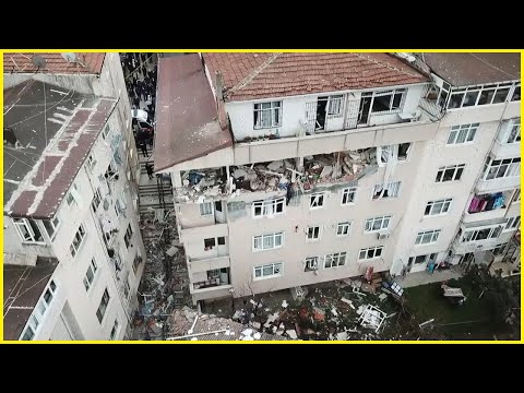 Üsküdar'da binada patlama: 4 yaralı