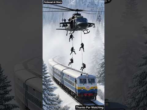 Indian Army saves passenger express train from dangerous hijackers #ai #army