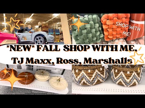 *NEW* FALL SHOP WITH ME AT TJMAXX, ROSS, MARSHALLS & SAM'S CLUB / SHYVONNE MELANIE TV