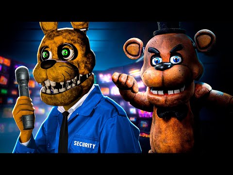 FNAF but in REAL LIFE?! REACT with Spring Bonnie and Springtrap